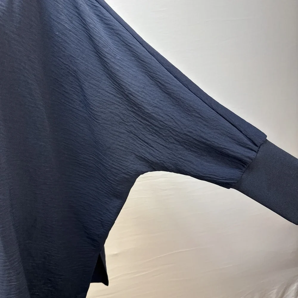 Mango navy crinkle